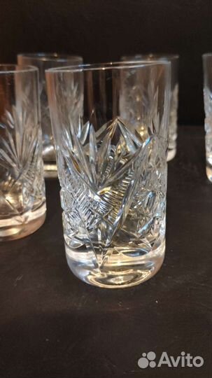 Стопки хрусталь СССР