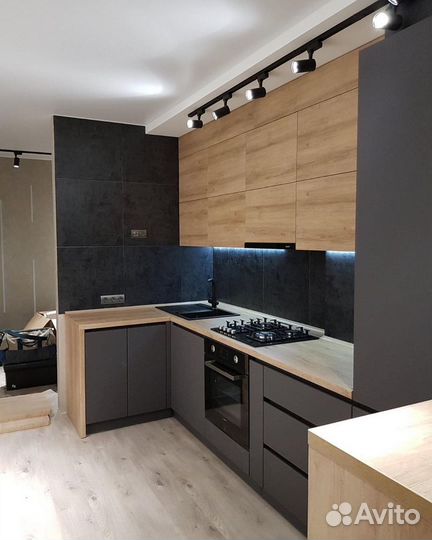 Кухонный гарнитур на заказ. Под ключ