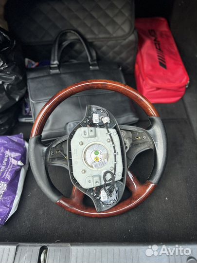 Руль мерседес w221 с подушкой