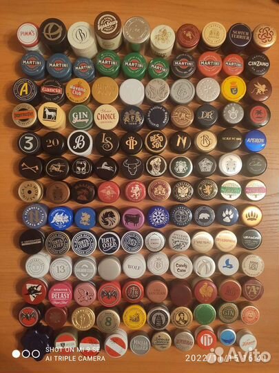 Крышки от бутылок винтовые