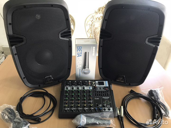 Комплект музыкальный аппаратуры