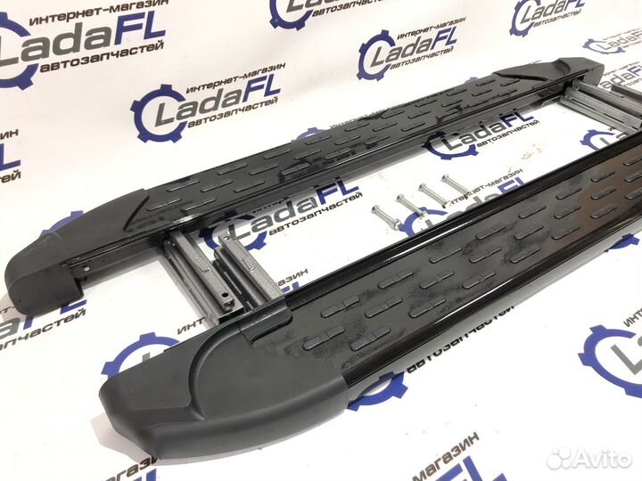 Подножки пороги «Бумер» на Ниву