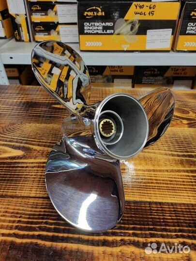 Гребной винт Suzuki 40-60; 3x11-1/4x15, сталь