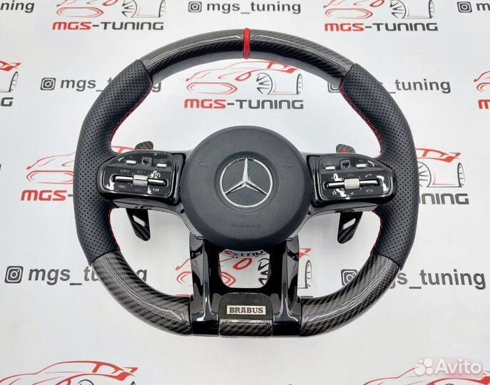 Руль B Carbon Mercedes S-class 222 217 купе AMG