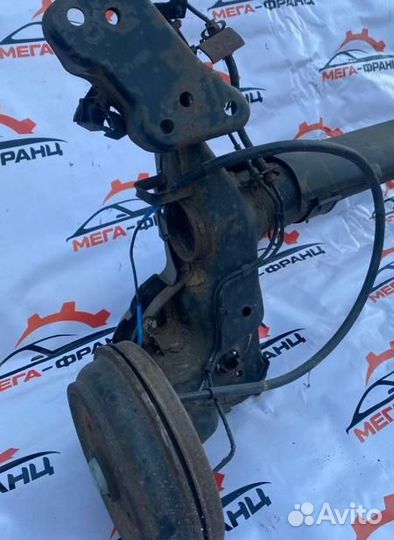 Балка подвески задняя Peugeot 207 хэтчбек TU5JP4