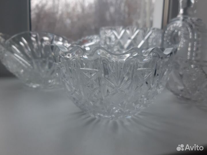 Ваза хрустальная СССР