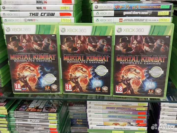 Mortal kombat xbox 360/магазин Арбат