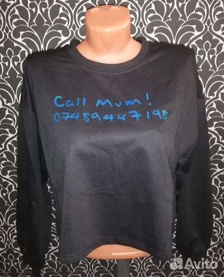 Свитшот укороченный