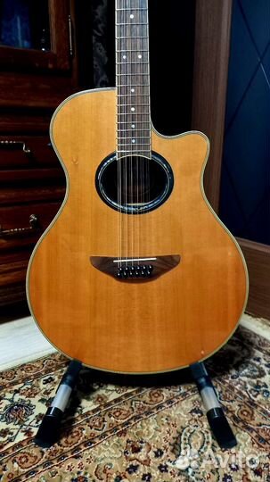Электроакустическая гитара yamaha apx700ii-12