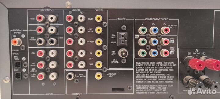 Ресивер Yamah RX-V357(пульт)