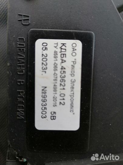 Педаль акселиратора (газа) кдба 453621. 012