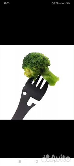 Кемпинговая ложка вилка