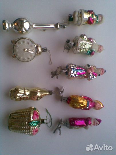 Елочные игрушки ретро СССР Отл.Сост