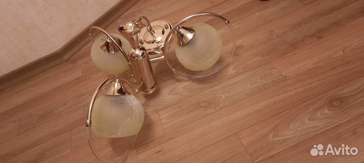 Люстра потолочная бу