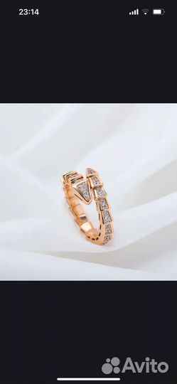 Кольцо bulgari
