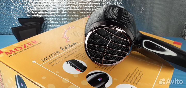 Фен для волос Mozer Edition Pro. Для сушки укладки