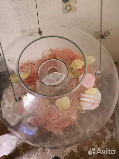 Люстра + светильник