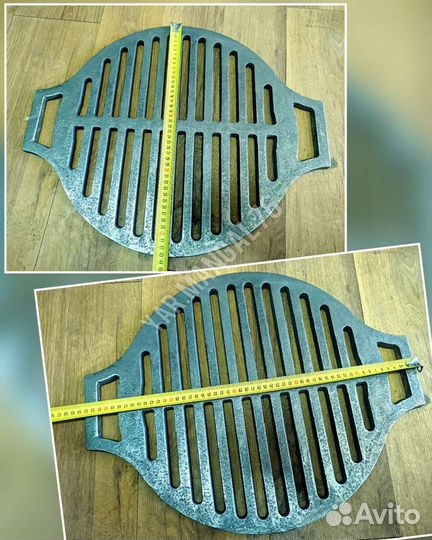 Чугунная решетка гриль