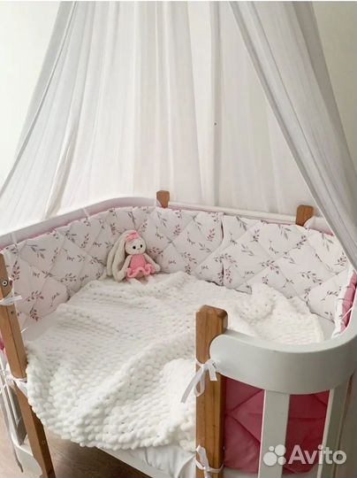 Бортики в детскую кроватку