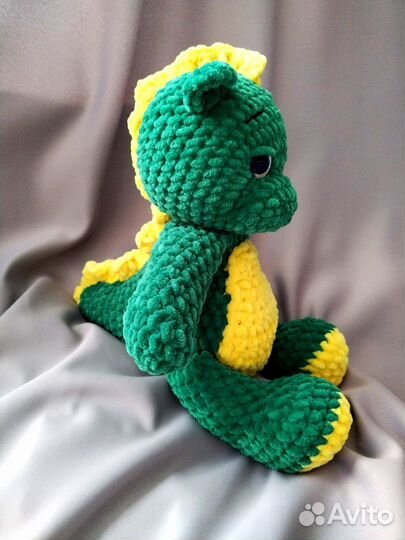 Вязаные игрушки дракон