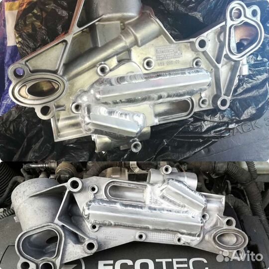 Теплообменник Opel Astra H, J, шевроле