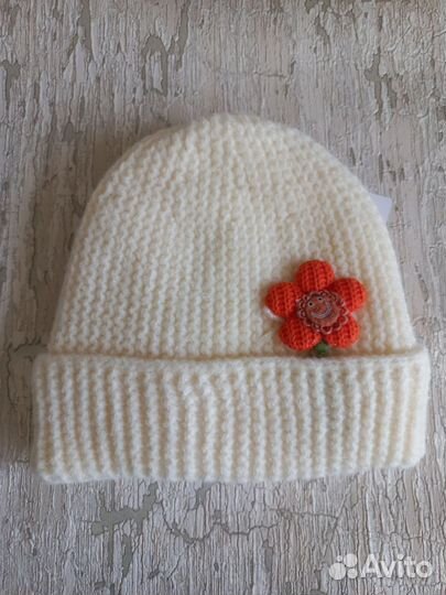 Шапка для девочки вязанная