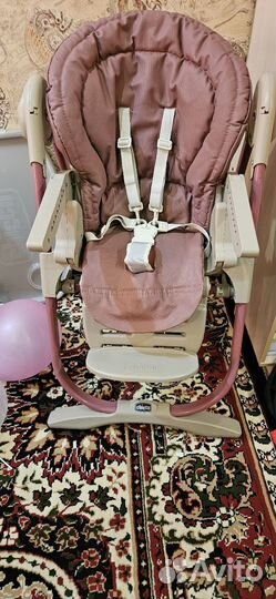 Стульчик для кормления chicco polly