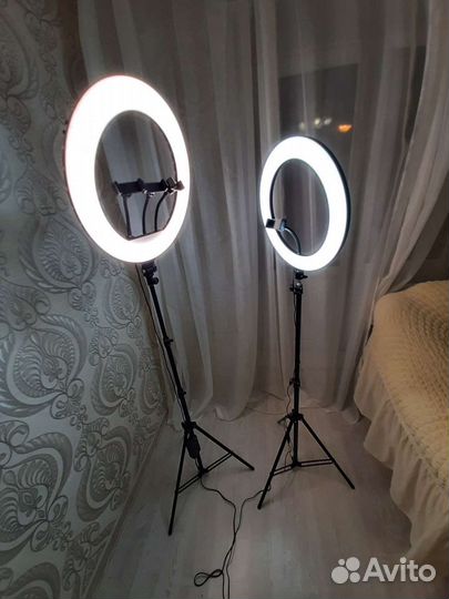 Кольцевая лампа 16-55см