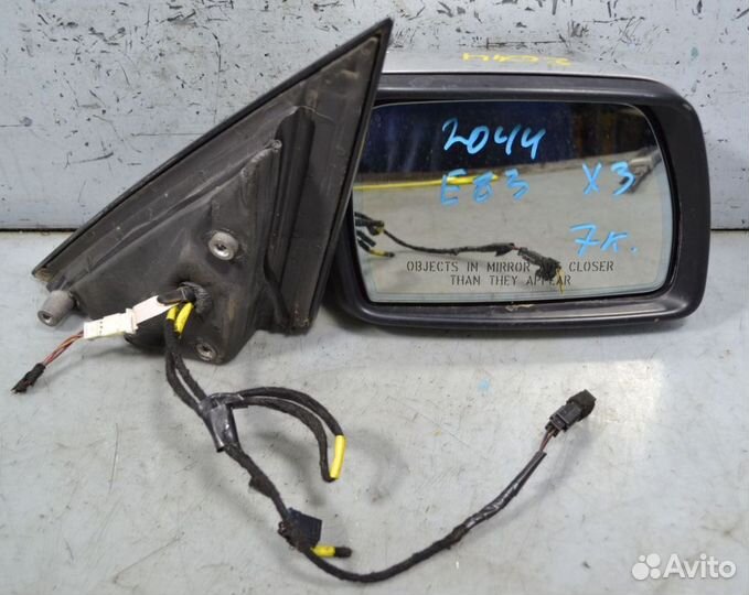 Зеркало правое BMW Х3 I, дорест, 7к
