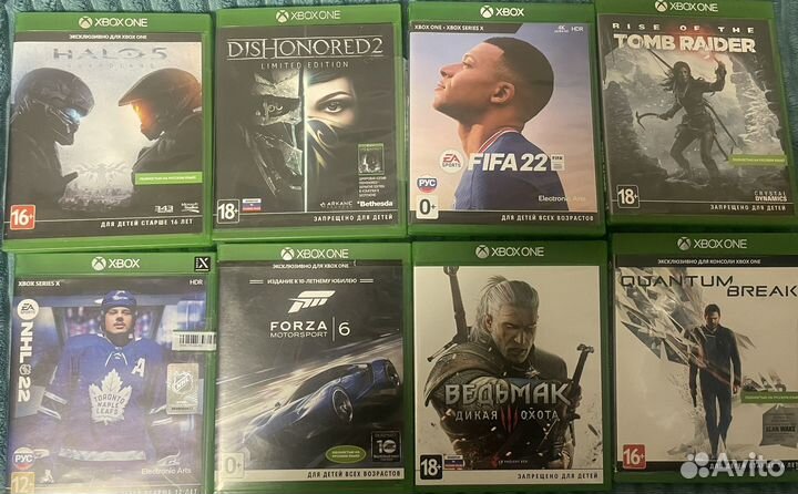 Игры на xbox One