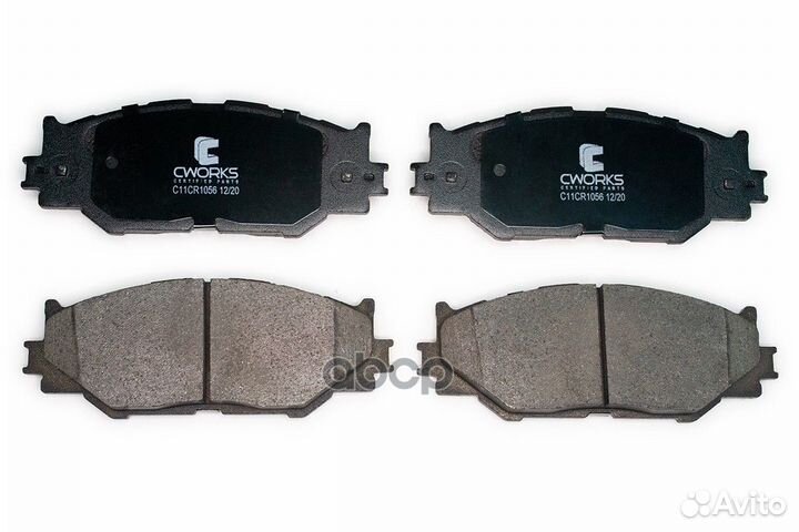 Тормозные колодки передние Low Metallic C11CR1056
