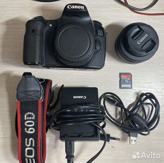 Canon eos 60d + Canon EF 50mm f/1.8 STM