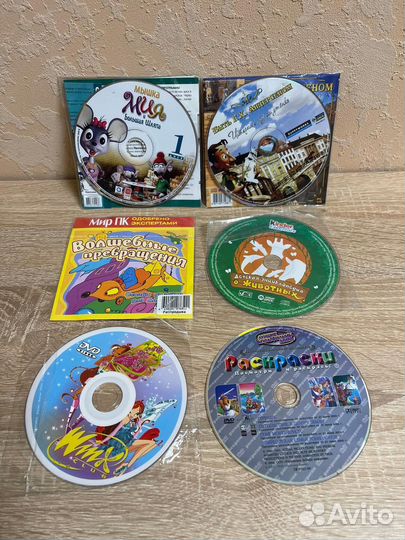 CD Диски с детскими сказками музыкой