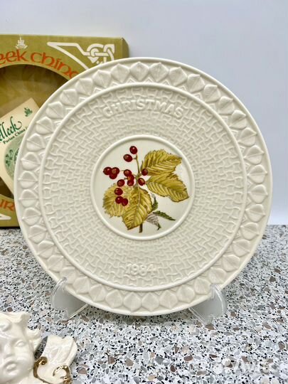 Тарелка панно фарфор Bellek Ирландия