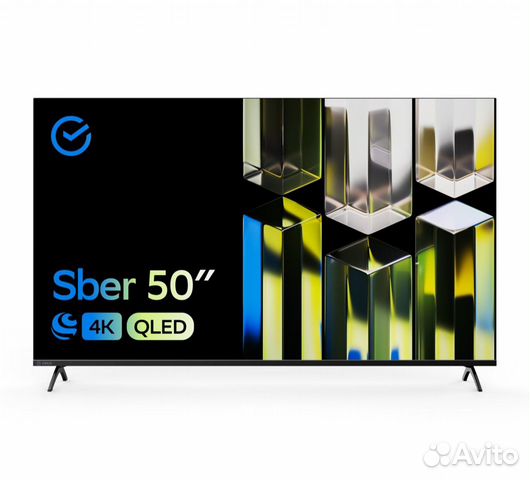 Новый Телевизор Sber SDX-50UQ5230T, 50"