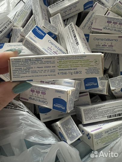 Крем под подгузник mustela обмен