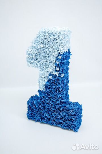 Цифра 1 на годик