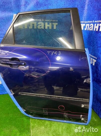 Дверь боковая задняя правая Mazda 3 BK Z6 2009