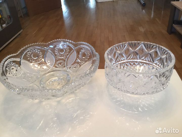 Хрустальная посуда СССР