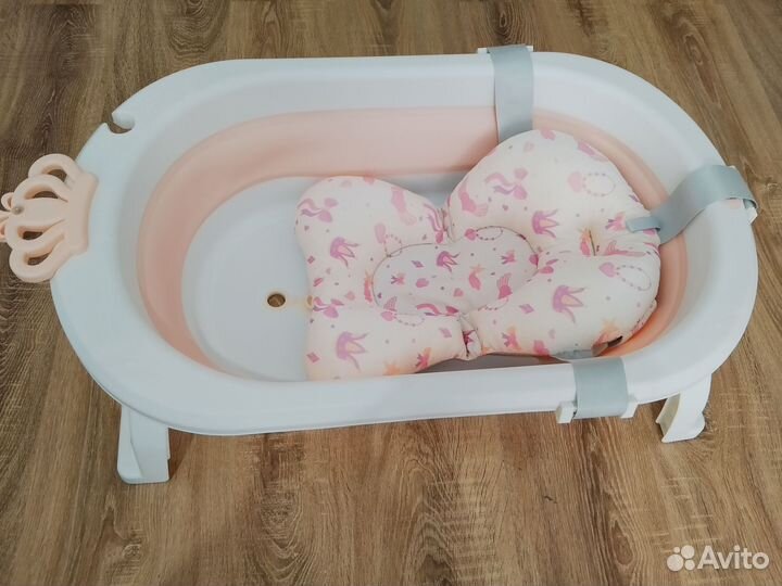 Детская ванночка для купания складная