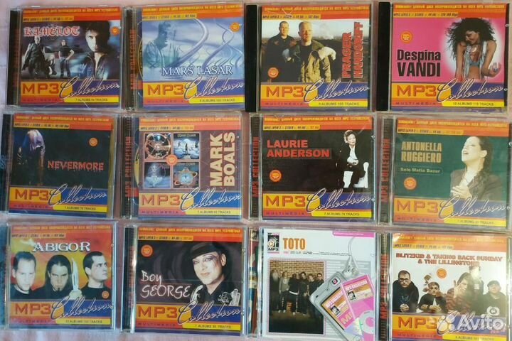 Музыка на дисках в MP3