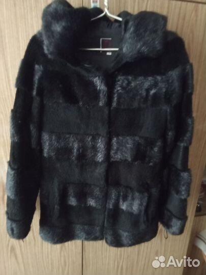 Шуба норка стриженная
