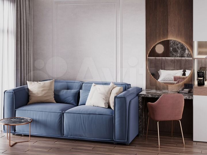 2-к. апартаменты, 54,1 м², 9/10 эт.