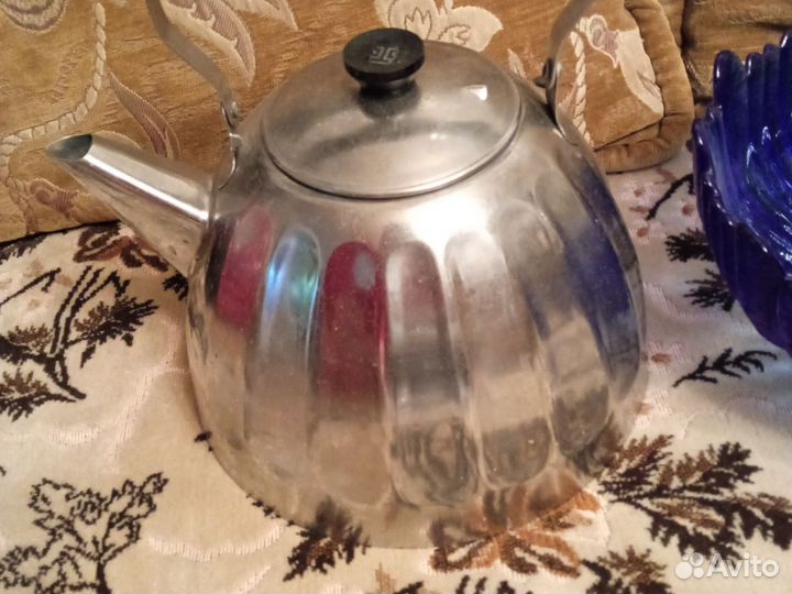 Чайник из нержавейки СССР на плиту новый 3.5 л