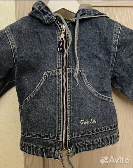 Джинсовая куртка для мальчика gloria jeans