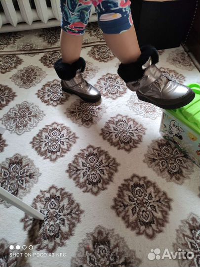 Ботинки зимние для девочки