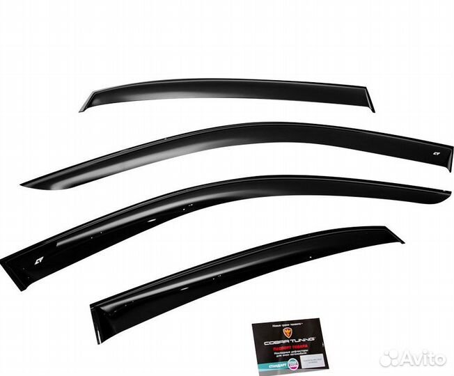 Mazda 6 c 2018г. Дефлекторы окон CT