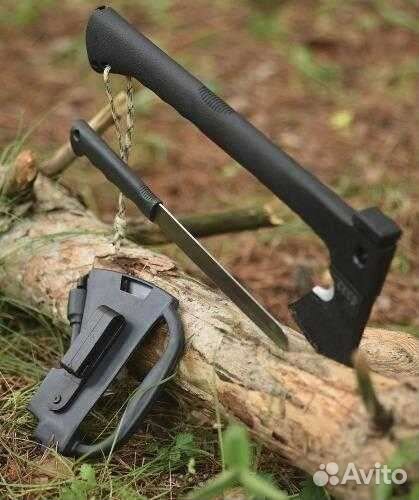 Топорик туристический 3в1