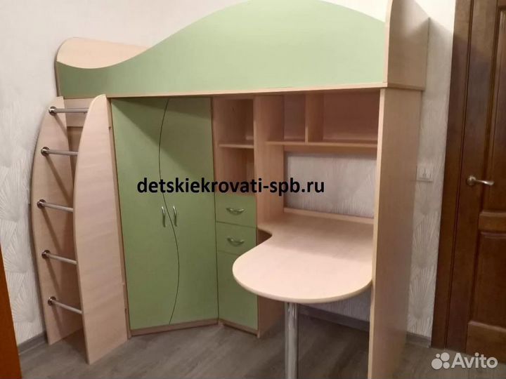 Кровать чердак