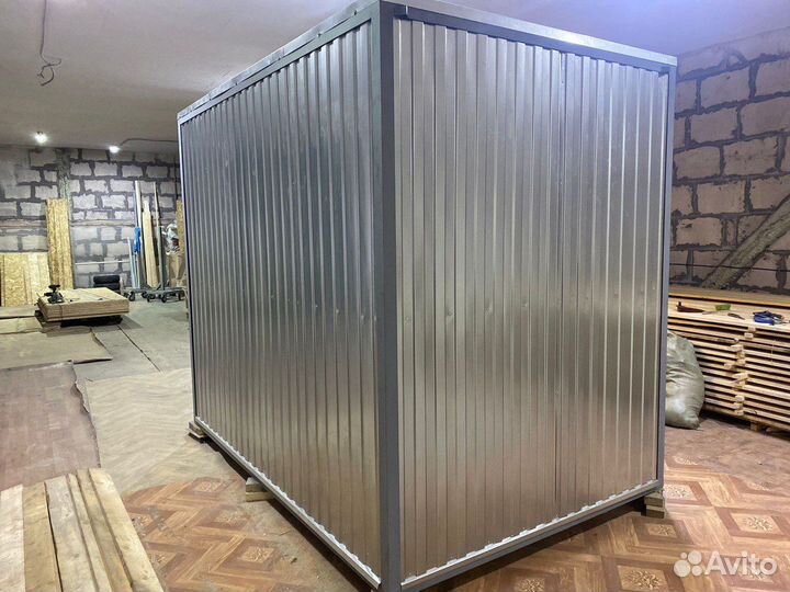 Бытовка вагончик с доставкой. Установка